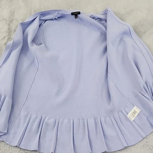 TALBOTS petite lavender purple size small cardigan - Picture 9 of 13